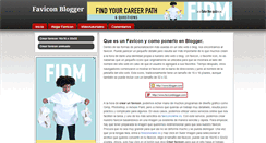 Desktop Screenshot of faviconblogger.com